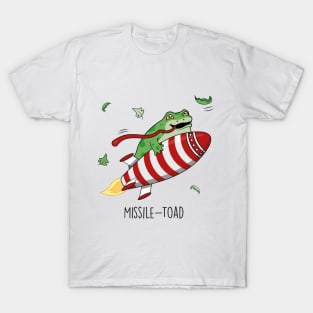 Missile - Toad Cute Christmas Toad Pun T-Shirt T-Shirt